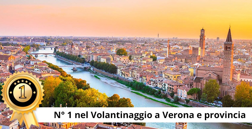 Volantinaggio a Verona Distribuzione Volantini Certificazione GPS